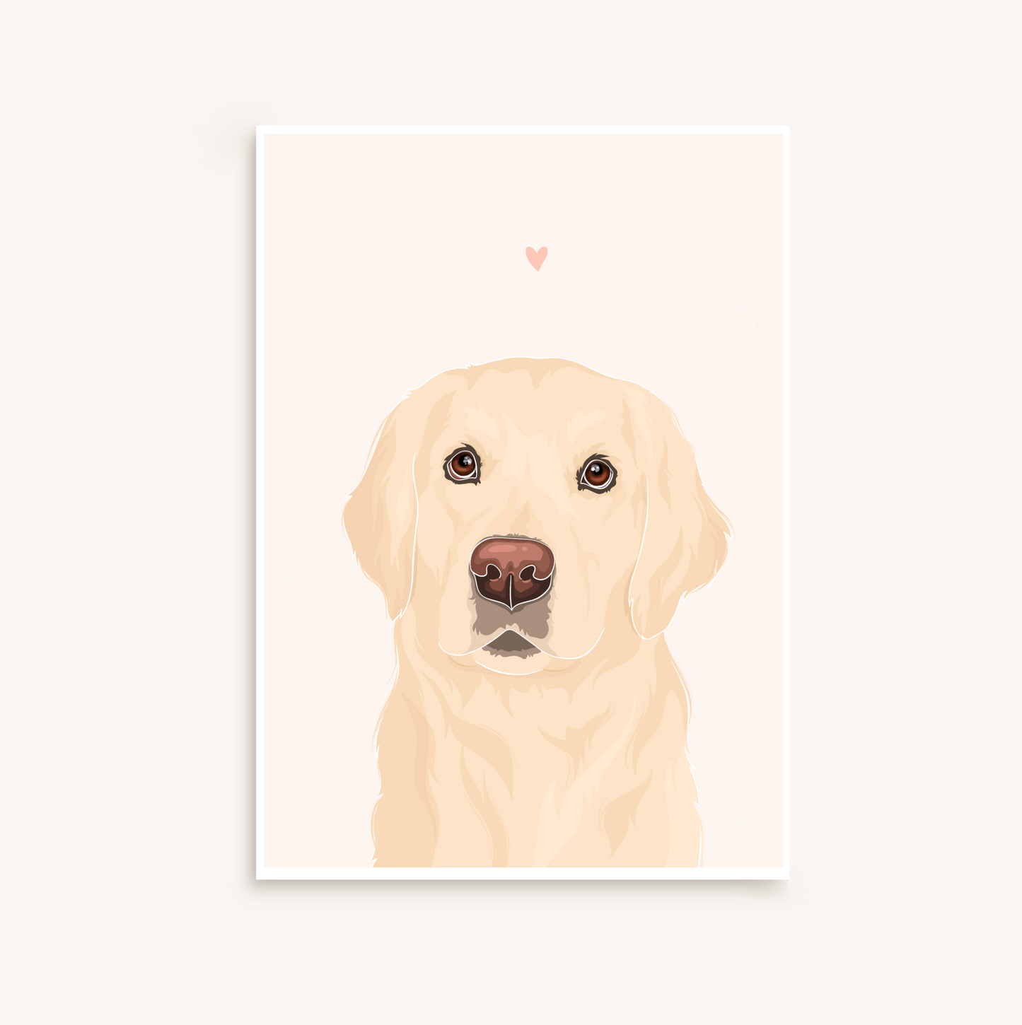 Animaux illustration personnalisée minimaliste détaillée