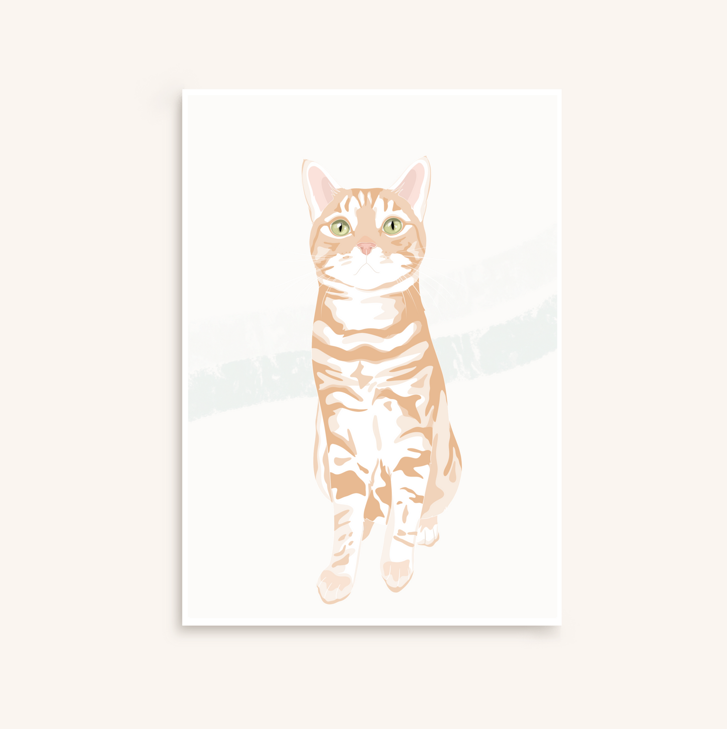 Animaux illustration personnalisée minimaliste détaillée