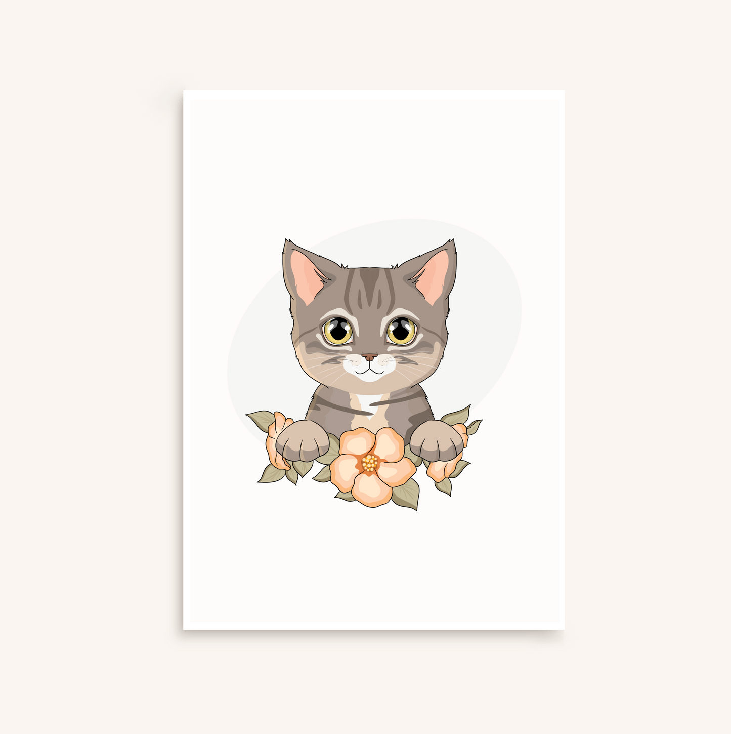 Portrait Cartoon de votre chat
