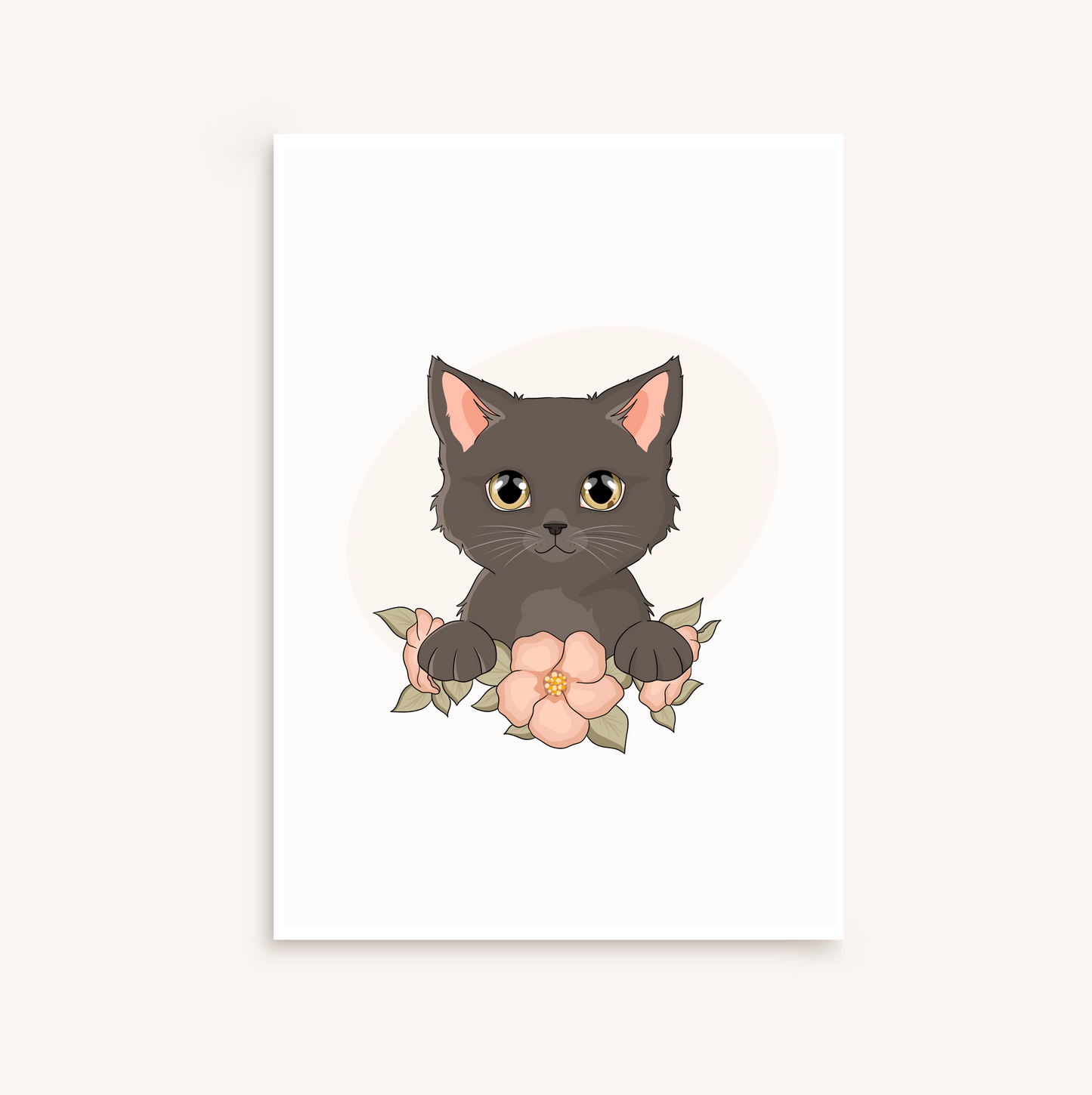 Portrait Cartoon de votre chat