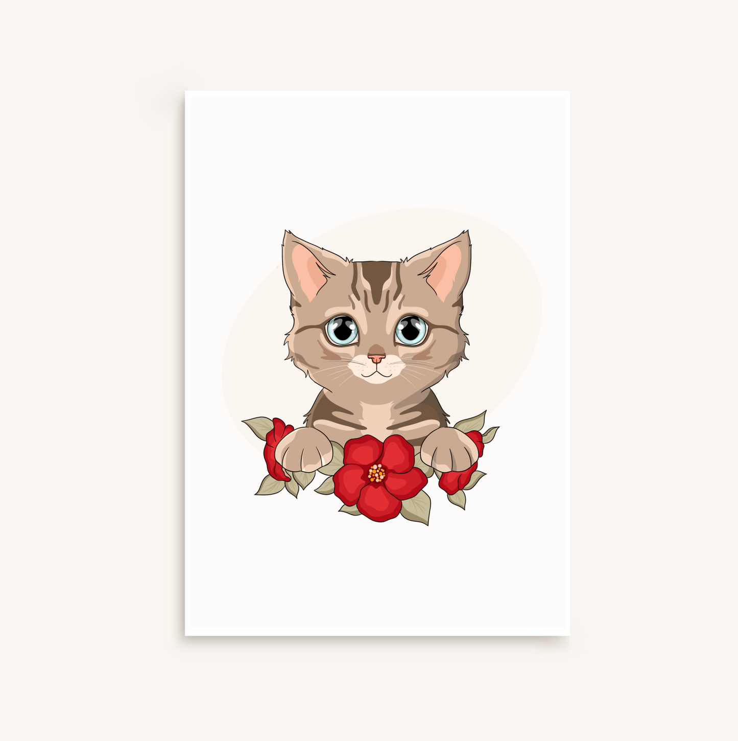 Portrait Cartoon de votre chat